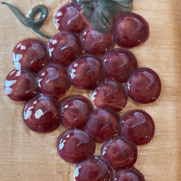 Vintage Handmade for Nonni’s Tuscan ceramic grapes and vine cookie jar - Picture 7 of 13